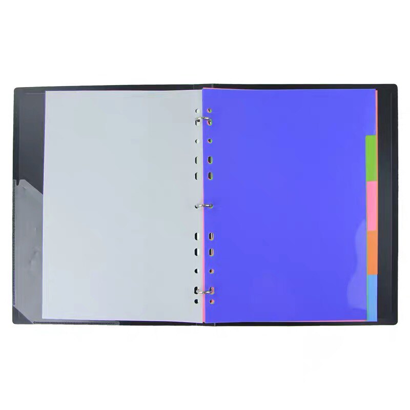 유색공백 5분류 번호없음 색인지 5색 분리카드 분류지 플라스틱 색상 분리지 광택 분류지 페이징 카드 분리지 -