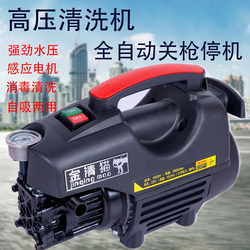 220V High-Pressure Washer, Household Car Washer, Small Portable Car Washing Tool, Car Water Pump, High Power