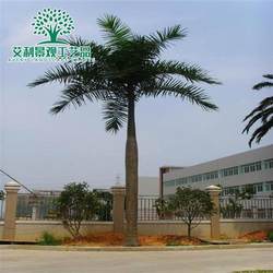 King Coconut Plant Large Artificial Engineering Artificial Tree Outdoor Garden Landscape Green Plant Decoration Tree High Simulation