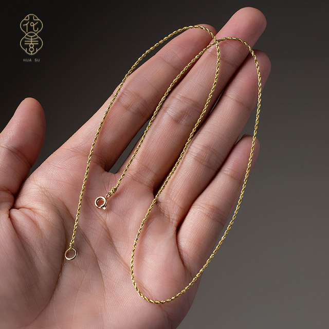 Rope pendant lanyard braided necklace rope braided rope jade pendant lanyard gold pendant woven rope special rope