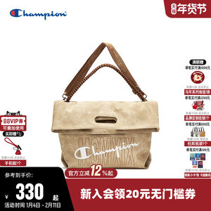 
Champion Champion Shoulder Backpack 2026 Spring New Handheld Folding Bag Men and Women Couple Crossbody Tote Bag