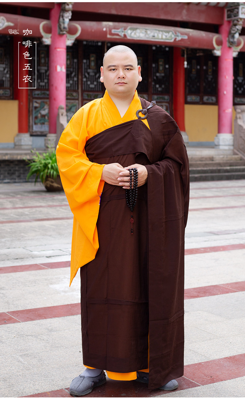 缘思梵僧服金边袈裟法衣缦五九祖衣 | 缘思梵 和尚衣 | 法衣 | 缦衣