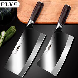 German 9Cr Stainless Steel Kitchen Knife, Sharp Household Knife, Kitchen Slicing Knife, Bone Chopping Knife, Carbon Steel Dual-Purpose Knife