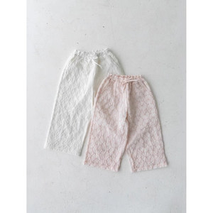 
Customized 26pippi girls pure cotton thin lace straight pants air conditioning pants for baby girls pure cotton anti-mosquito pants