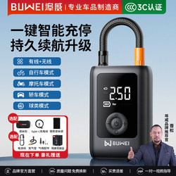 Buwei Car Wireless Air Pump Portable Electric Air Pump for Cars Tire Inflator