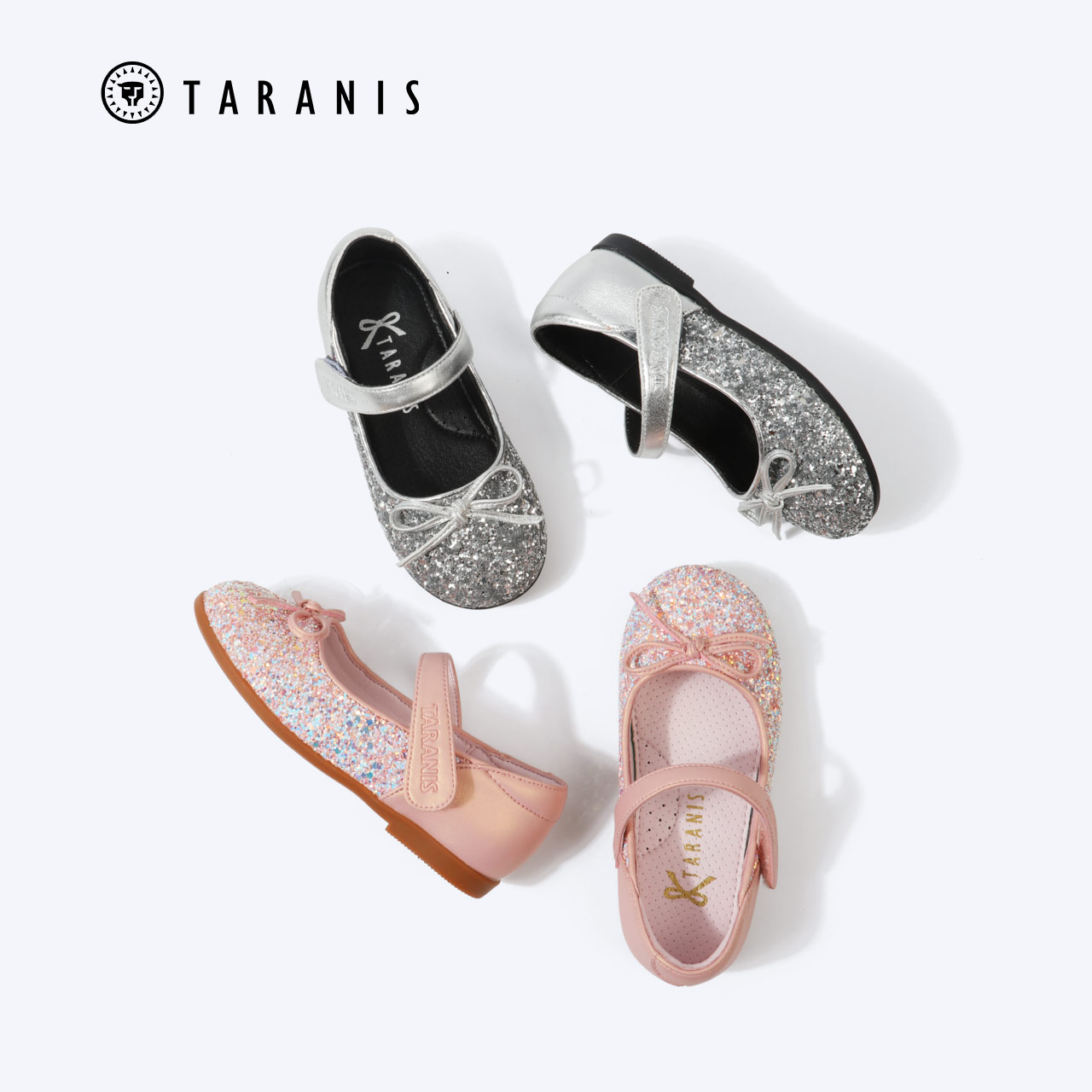 断码特价 TARANIS 泰兰尼斯 女童公主鞋  天猫优惠券折后￥69包邮（￥309-240）15-37码30款可选