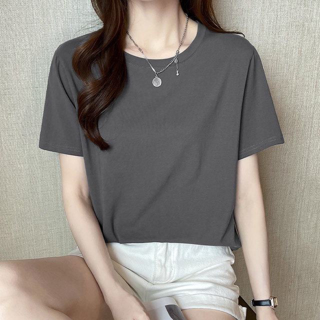 Gray Spring Fashion Hollow Out Backless Long Sleeve Round Neck Women's T-shirt main image 1