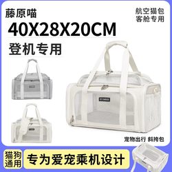 Korean Air Pet Soft Bag Cat Carrier Portable Handbag Breathable Hna Cabin Dog Bag Airplane Cat Bag