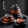 Hoành Thành Zisha Gốm Kung Fu Trà Chứa Nước Khay Trà Nhà Hiện Đại Tròn Đơn Giản Khay Thoát Nước Bộ Trà Nhỏ Phụ kiện bàn trà