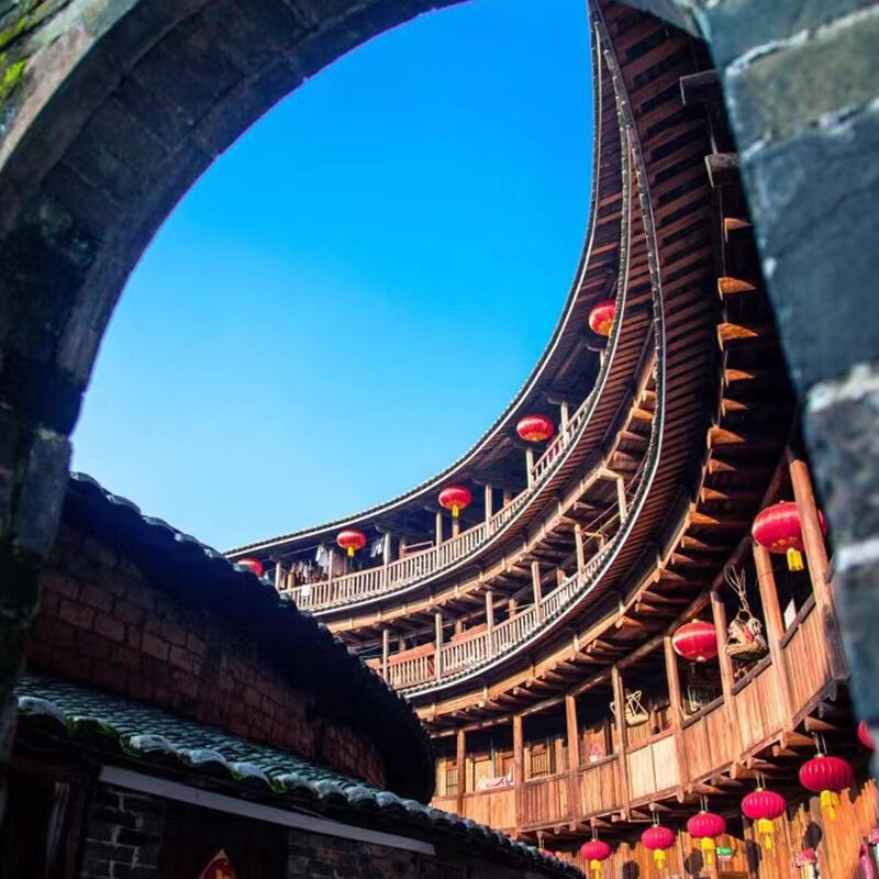 厦门旅游鼓浪屿南靖云水谣土楼4天3晚跟团游纯玩团 厦门15人小团