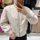 Fitting Room Women's Clothing 2022 Autumn and Winter Military Style Jacket Baseball Wear Flight Suit Jacket Stand Collar Jacket 453617