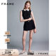FRAME Ladies College Style Old Short Skirt Denim Skirt Pleated Skirt Spring and Summer