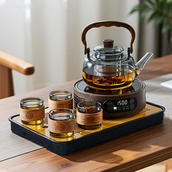 Glass Teapot 2025 New Model Tea Set Household Electric Ceramic Stove Tea Maker High Temperature Resistant Kettle