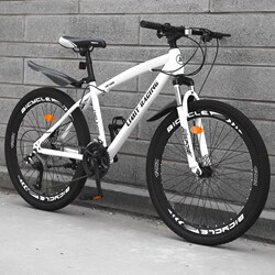 24inch / 26inch Adult Mountain Bike 21 Speed/24 Speed/27 Speed Urban Student Variable Speed Kidsren Men and Women Zxc