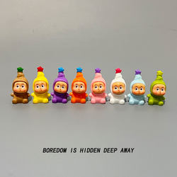 Bored! Place a Few Cute and Healing Pajama-Wearing Star-Shaped Figurines as Desktop Decorations to Relieve Stress and Decorate Car Interiors