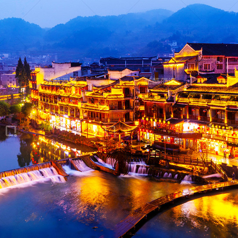 飞猪旅游贵州纯玩旅游西江千户苗寨小七孔两日游贵阳2天1晚跟团游