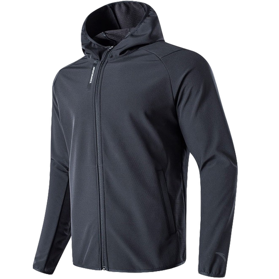 
ANTA Jacket Men's Official Flagship Spring Casual Sports Top Men's Genuine Jacket Stand Collar Cardigan Windbreaker