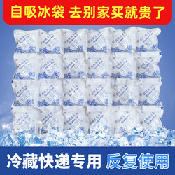 Water-Free Self-Absorbing Aviation Ice Pack for Seafood and Fruit Preservation, Refrigeration, and Special Use in Express Delivery, Freezing, and Other Purposes