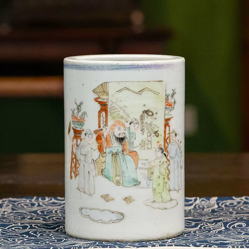 黃花梨筆筒 文房用具 書道具 筆筒 中國古美術 重 953g 黃花梨筆筒 文房用具 書道具 筆筒 中國古美術 重 953g 黃花梨