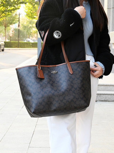 [Official Authentic] COACH COACH Best Selling CITY Ladies Tote Bag ...