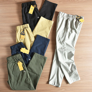 
[Clear stock~Island single! Outdoor triangle logo] Spring and summer outdoor sports wear-resistant sports trousers and casual pants for men