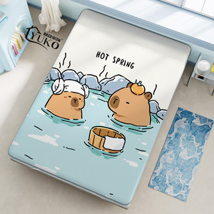 Kapibala Milk Ice Silk Mat Sheets Summer Children Maternal and Infant Available Summer 2025 New Bedroom 15m Bed