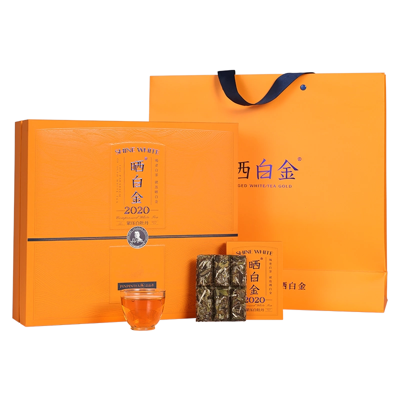 晒白金紧压自牡丹白茶品品香中国