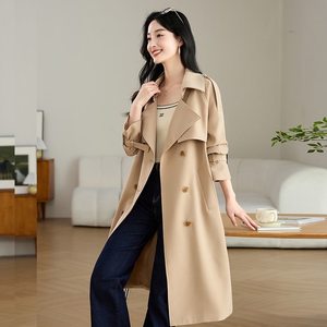 [651-700]Weixia autumn and winter windbreaker women's coat (exclusively shot in the live broadcast room)