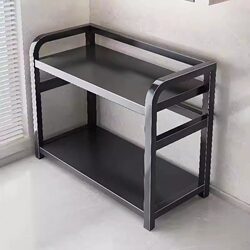 Kitchen Seasoning Multifunctional Shelf Storage Rack for Condiments, Oil, Salt, Sauce, Vinegar, and Spices Countertop Organizer