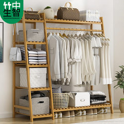 Floor-Standing Simple Clothes Rack for Bedroom, Home Use Clothes Drying Rack, Storage Shelf, Multifunctional Wardrobe