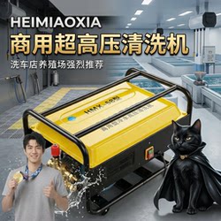 Black Cat Man 55 Type 58 Commercial High Voltage 220V Cleaning Machine High Power Car Washing Machine Car Washing Farm Flushing Water Pump