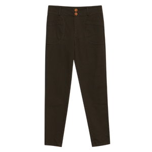 Mystery Slim Pants Pants Female 2023 Autumn New Various Merchants Highlord Cotton Bullets Leisure Town Pants 233MK1057
