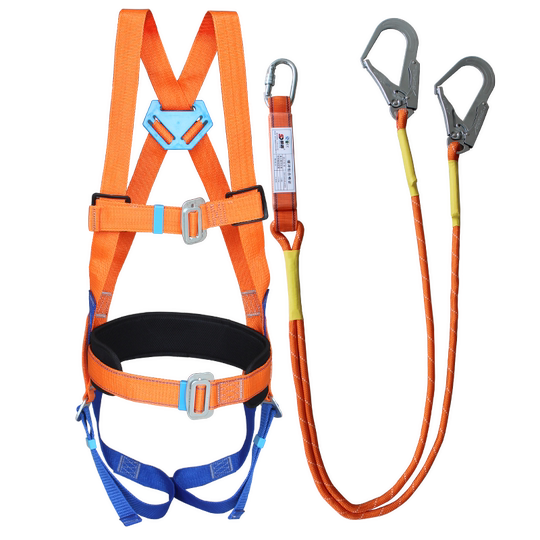 Arnés de seguridad de cuerpo completo con línea de vida 5/8" 350lb