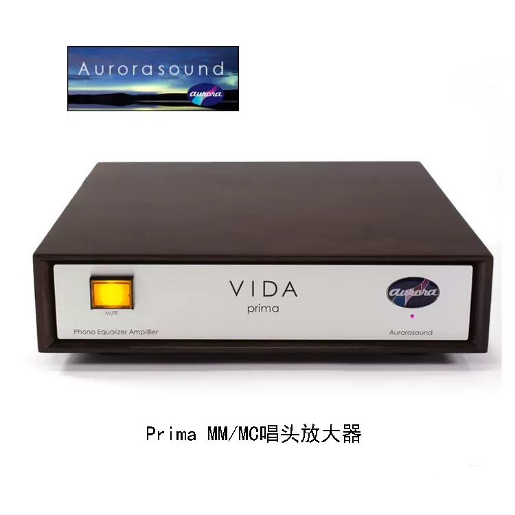 日本曙光Aurorasound VIDA Prima 唱放黑胶唱机MM MC唱头放大器-Taobao