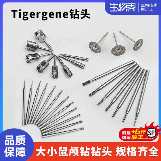 
Tigergene animal experiment skull drill drill bit round head ball drill flat head split drill mouse rat skull drill