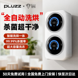 Double-Compartment Wall-Mounted Underwear Washing Machine, Mini Small Washing and Drying Machine, Fully Automatic Integrated Drum, Specially Designed for Washing Underwear and Socks