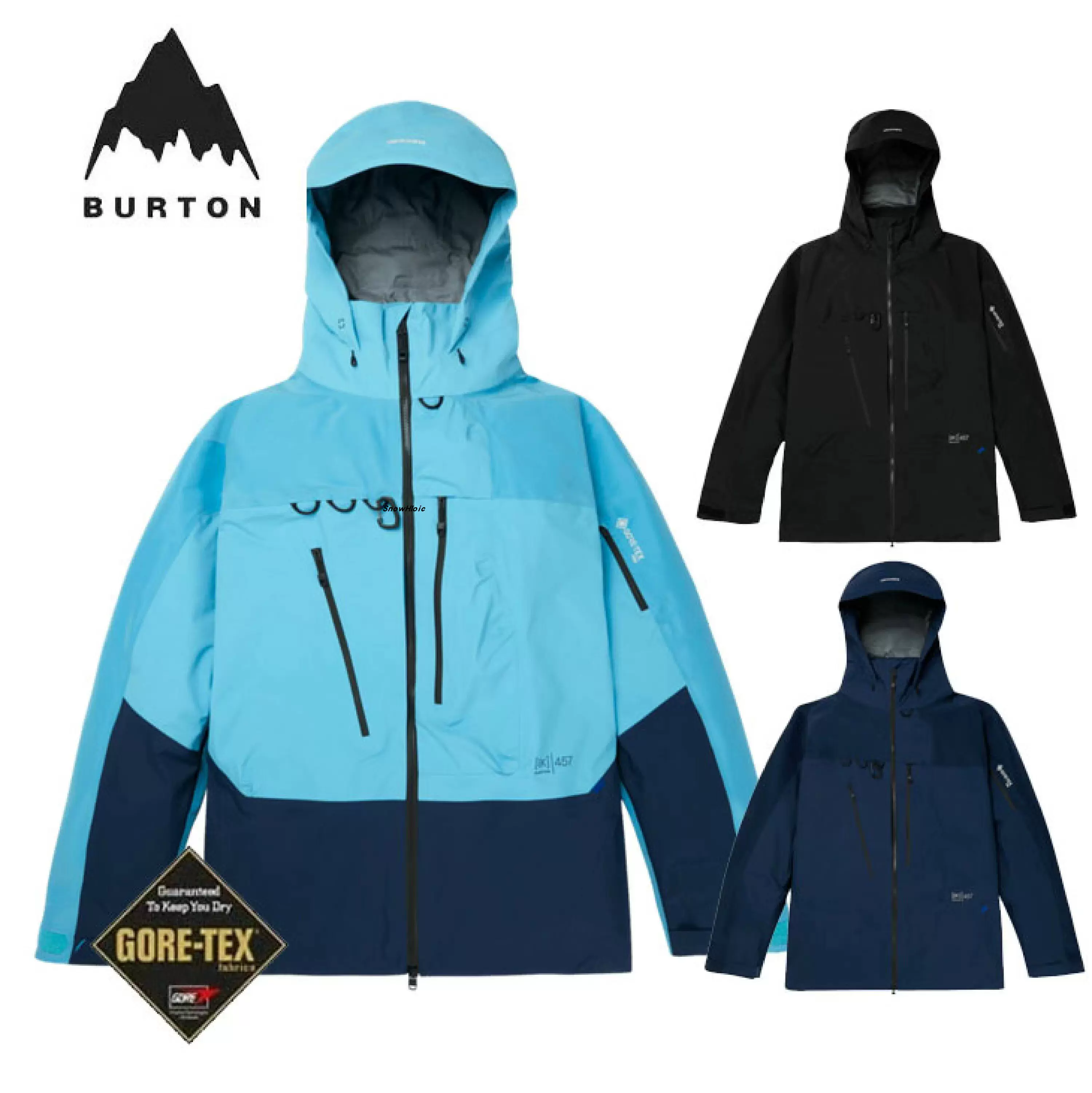 22/23 BURTON AK457 潮流日本滑雪服JPN PRO GUIDE 上衣夹克-Taobao