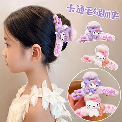 Autumn and Winter Children's Hair Clips, Cute Cartoon Claw Clips, Girls' Shark Clips, Little Girls' Sanrio Hair Clips, Baby Hair Accessories