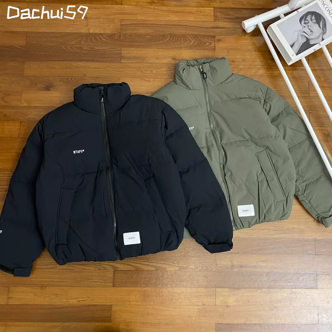 WTAPS 20AW立领羽绒服外套夹克面包棉服休闲宽松工装潮日系余文乐-Taobao