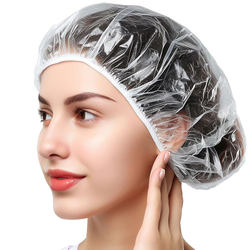 Extra Thick Disposable Shower Cap, Enlarged, Waterproof, Dustproof, Oil-Proof, Women's Style, for Bathing, Hair Dyeing, Head Cover, Hotel Individually Packaged