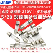 cầu chì 12v Cầu chì ống thủy tinh 5X20MM cầu chì 250V 0,5A 1 2 3 5 8 10 15 20 30A cau chi dien cầu chì 1 pha