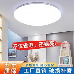 Led Ceiling Light, Living Room Light, Round Bedroom Light, Simple Modern Dining Room Light, Balcony Light, All-White Energy-Saving Lamps