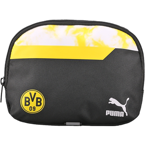 Xiao Lizi: PUMA Puma Dortmund Sports Shoulder Bag Training Storage Waist Bag Adult Men's 078616 02