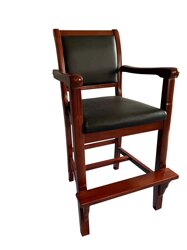 Marine Pilot Chair Sailor Chair Anti-Wave Pilot Chair Observation Command Seat Pu Wear-Resistant Solid Wood Driving Chair