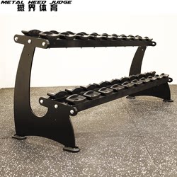 Dumbbell Rack, Commercial Rubber-Coated Dumbbell Rack, Double-Layer Dumbbell Rack, Gym Personal Training Dumbbell Storage Rack, Home Dumbbell Rack