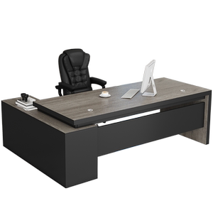 
Boss office desk chair combination simple modern supervisor desk manager desk atmospheric president desk single large desk furniture