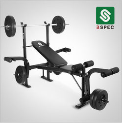 Indoor Multifunctional Home-Use Sit-Up Bench, Weightlifting Bed, Barbell Rack, Bench Press Rack, Strength Training Equipment, Fitness Equipment