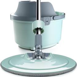 Rotating Mop Handle Universal Hands-Free Mop Household Automatic Mop Bucket Rotating Mop Trendy No-Wash Mop