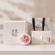 Dehua ceramics and flower ornaments home accessories handmade flower pinch peony flower diffuser aromatherapy mother lover gift