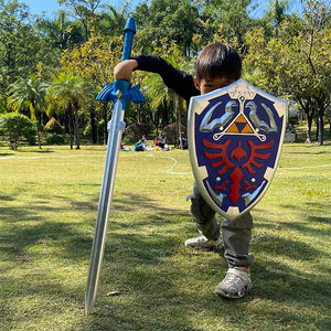 Legend of Zelda Kingdom Tears Surrounding Cos Sky Master Sword Children's Toy Boy Sword Shield PU